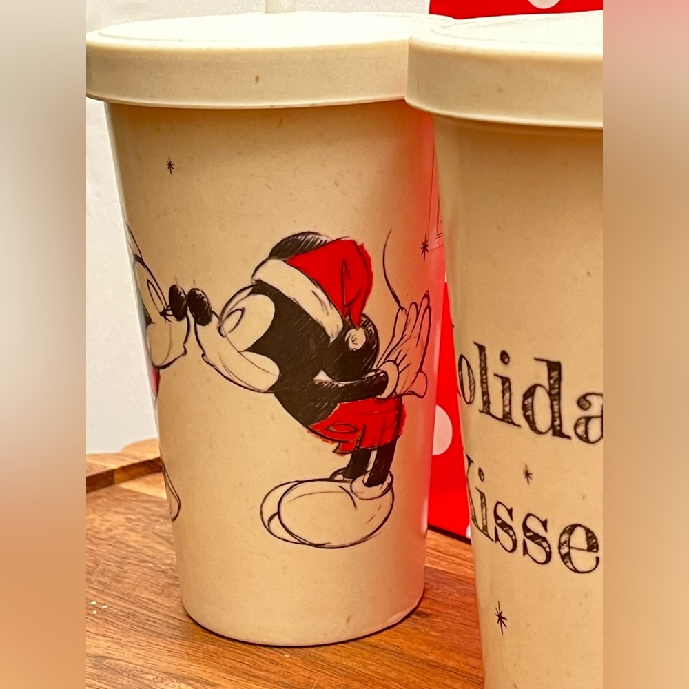 Disney Christmas Tumbler with Straw - Picture 3 of 5